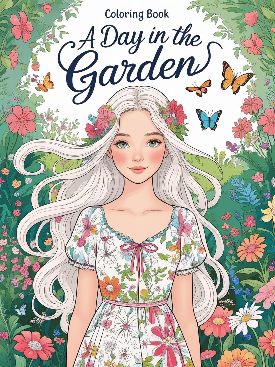 My Big Adventure Coloring Book for Girls