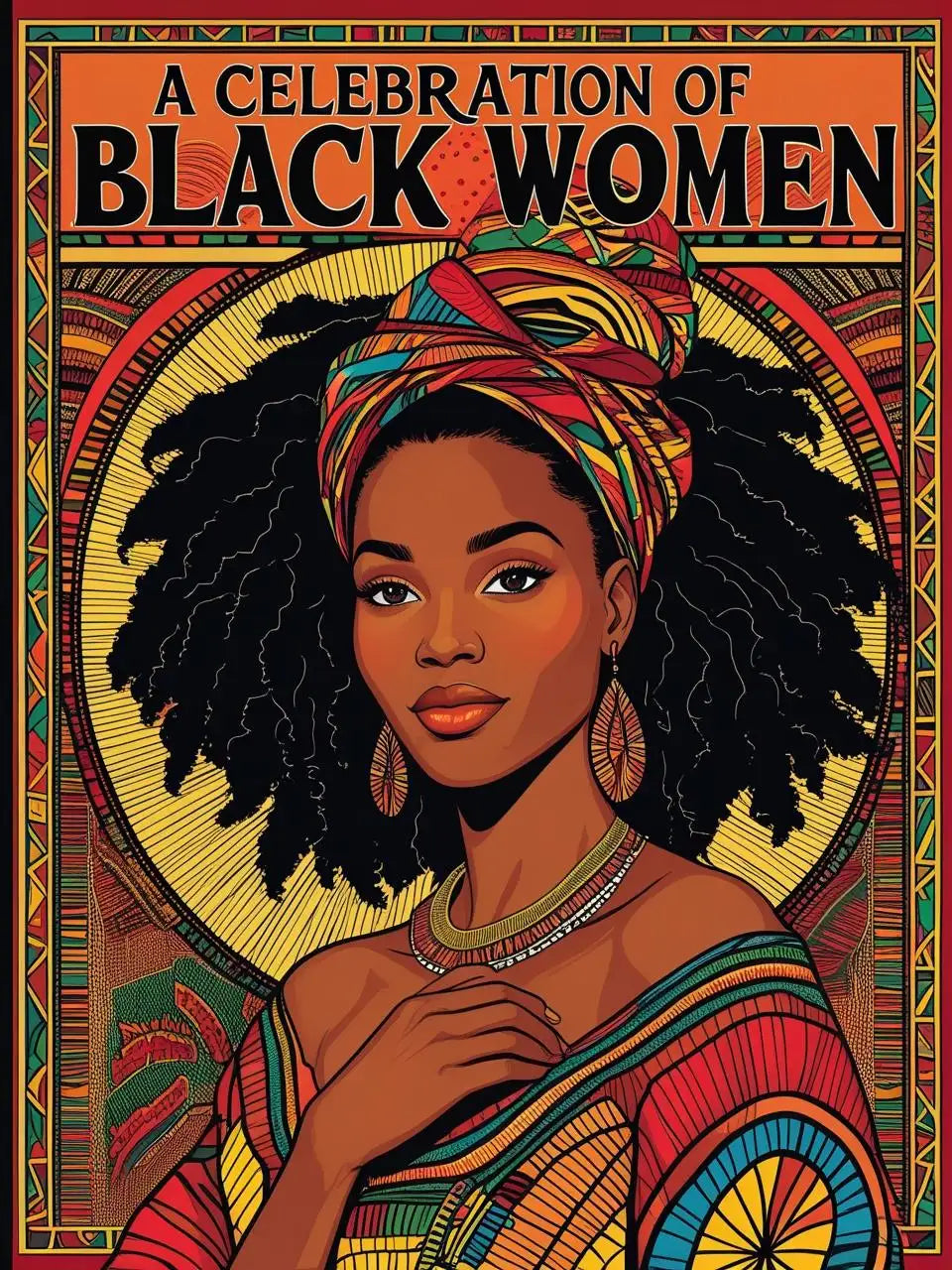A Celebration of Black Women Coloring Book