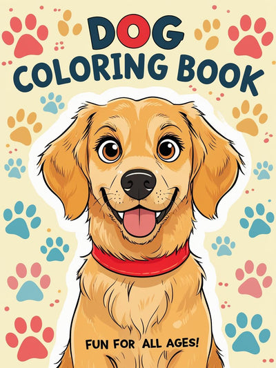 Dog Coloring Book