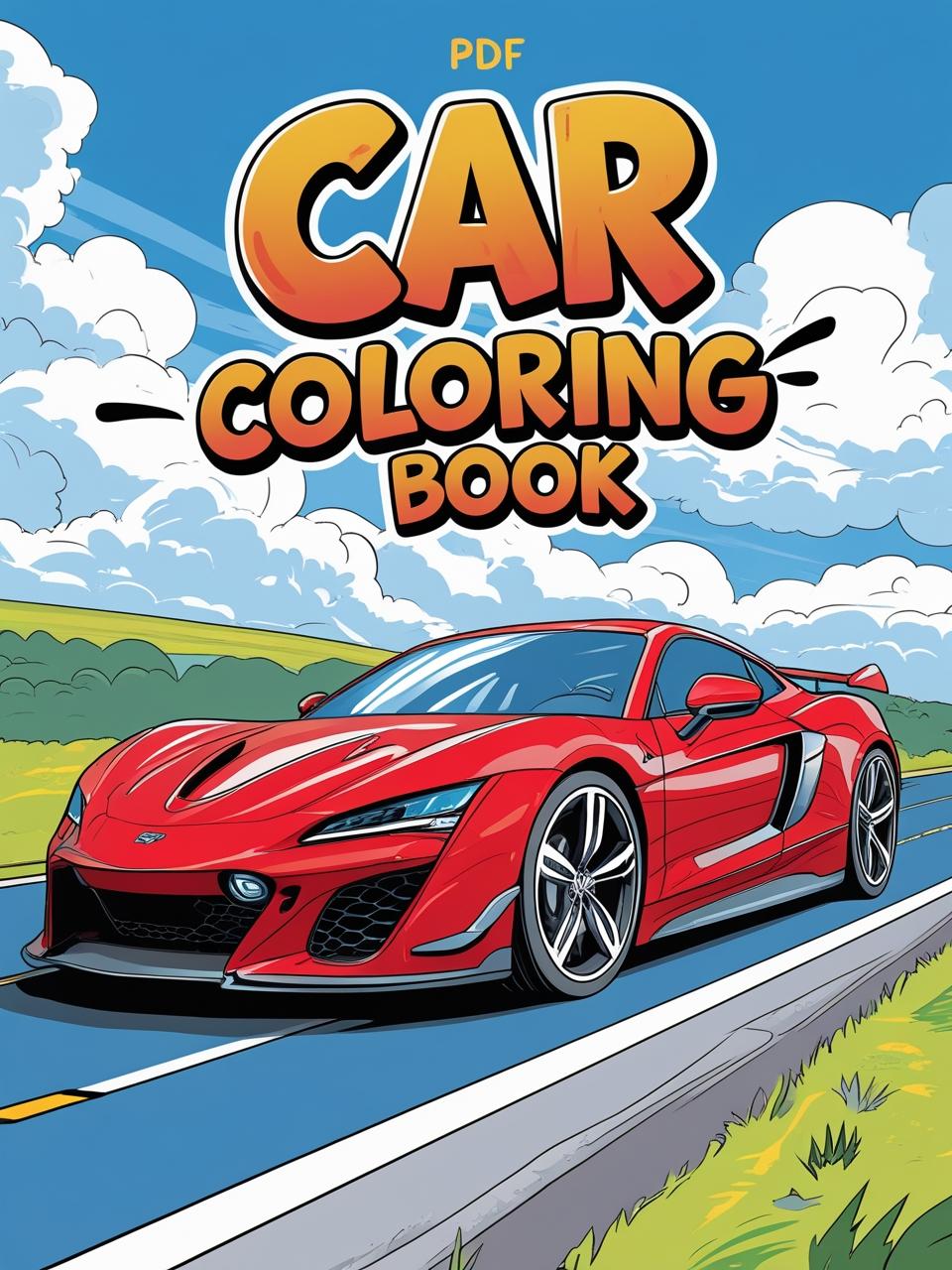 Cars Coloring Book