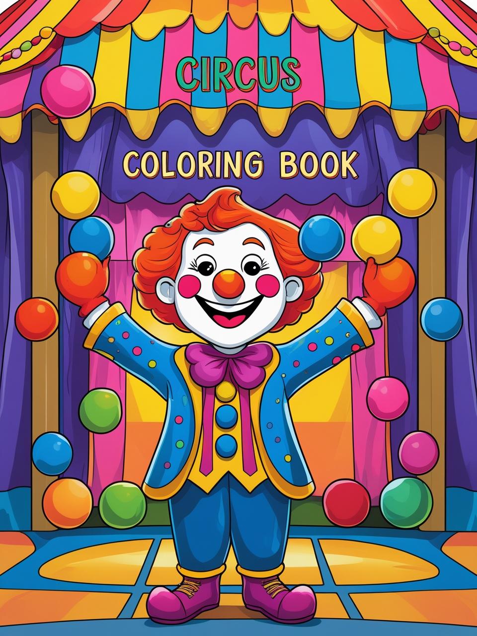 Circus Coloring Book
