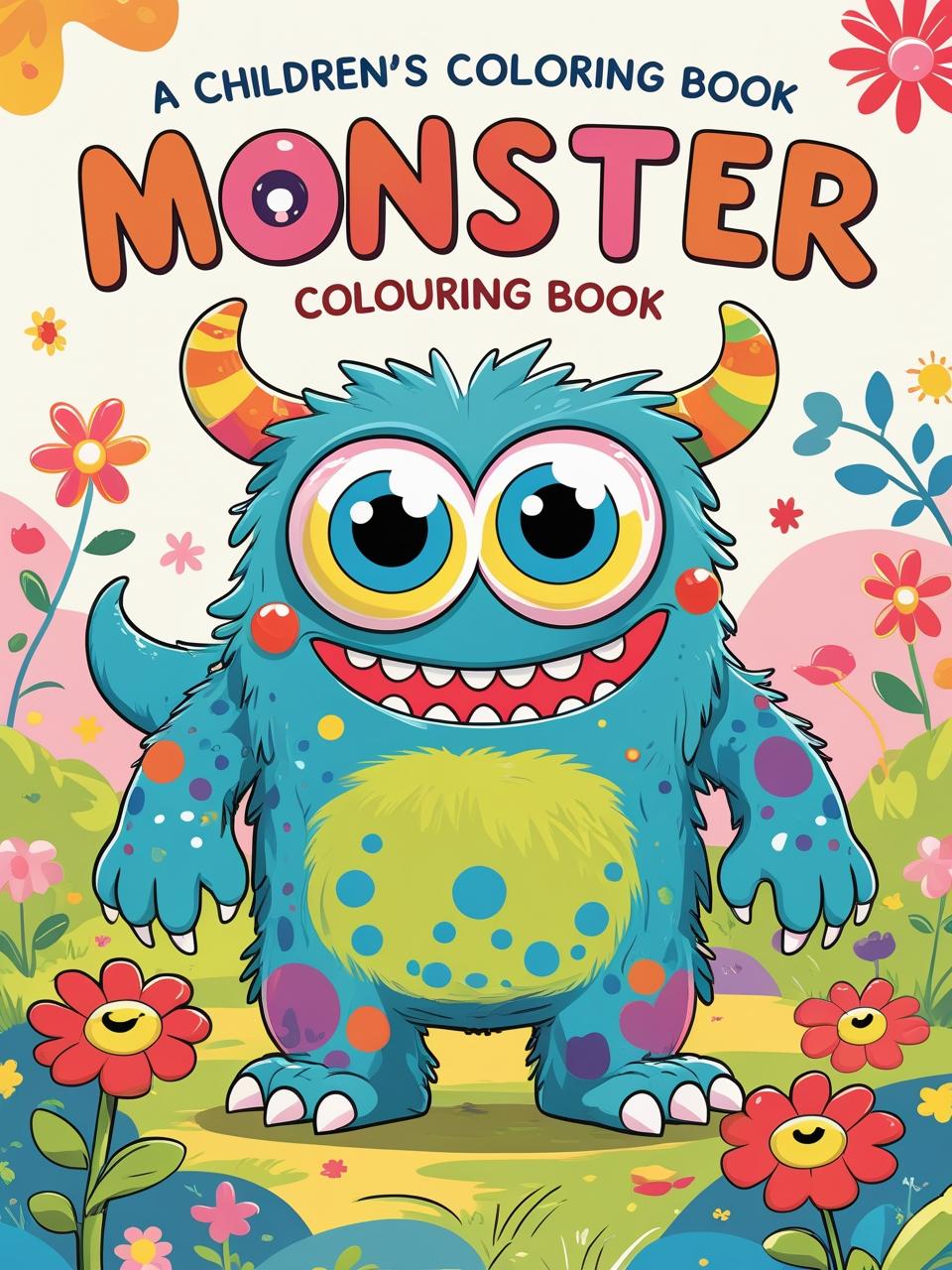 Monster Coloring Book