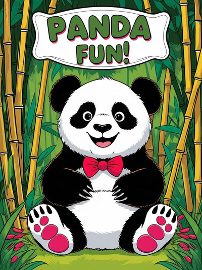Panda Coloring Book