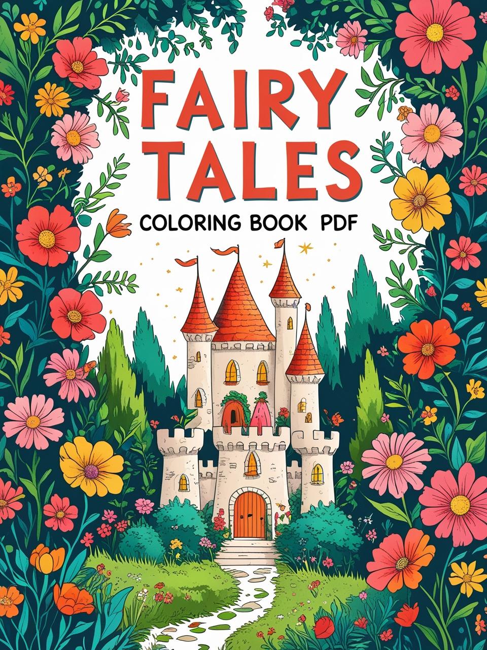 Fairy Tales Coloring Book