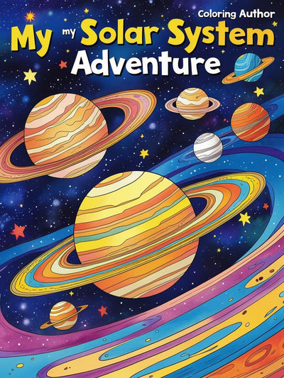 Solar System Coloring Book